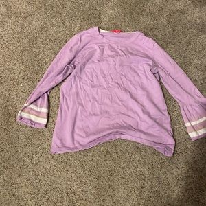 Lilly Pulitzer sweater in lilac.